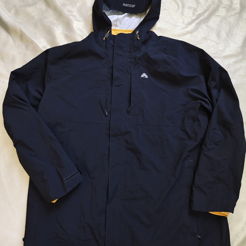EMS Thunderhead Mens 2.5 Layer Extreme Packable Rain Jacket Sz XXL EUC